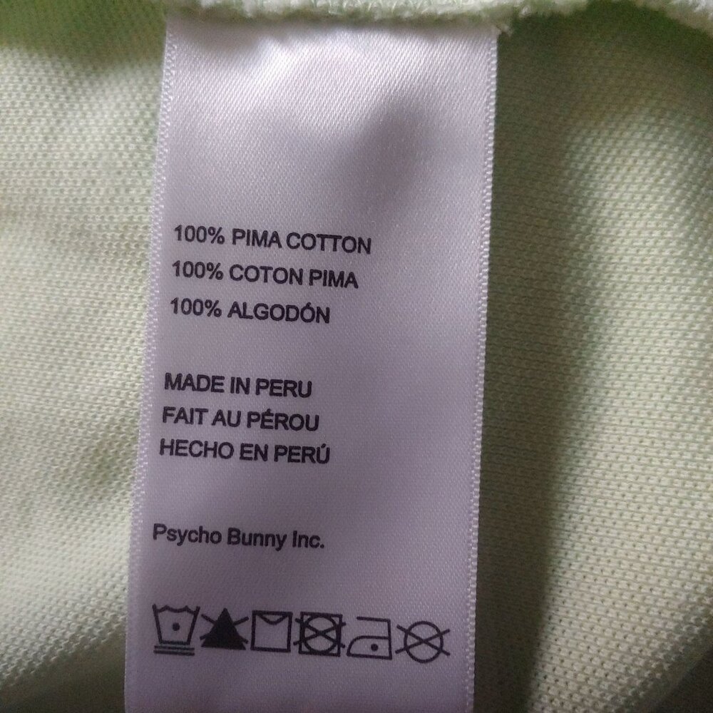 Hell Bunny Light Green Polo Shirt Streetwear Alternative Mens Short S - Picture 9 of 9